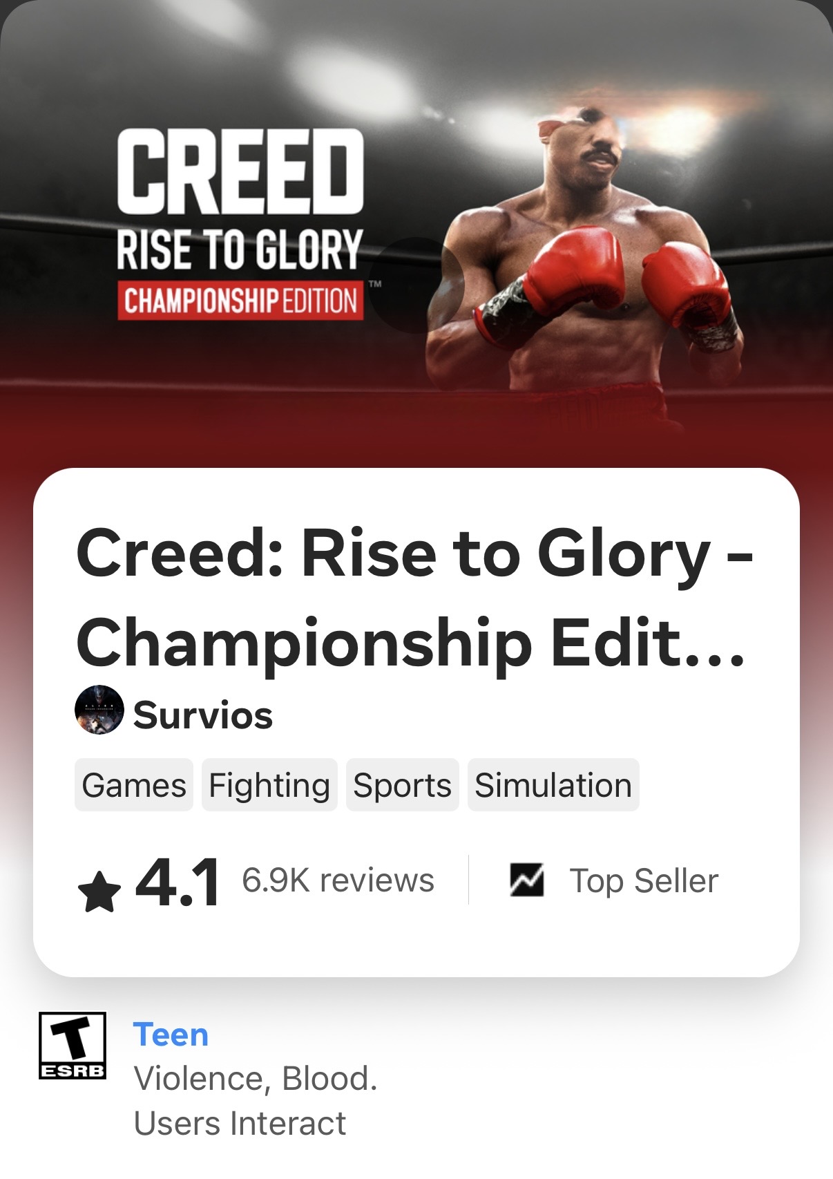 Creed: Rise to Glory